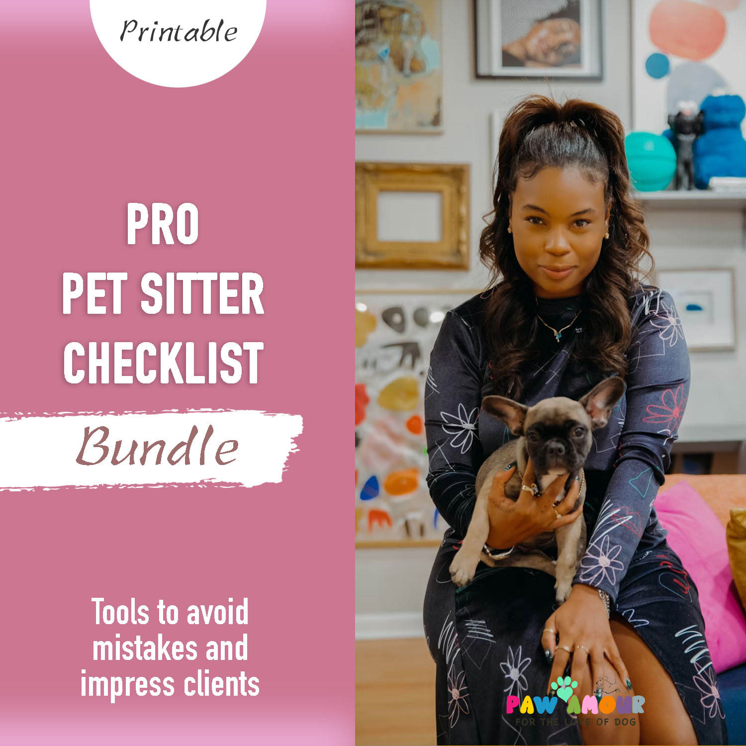 Pro Pet Sitter Checklist & Guide Bundle