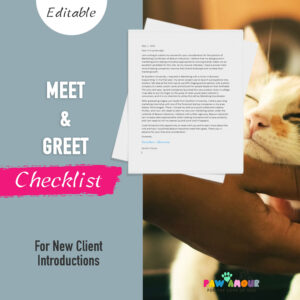 Meet & Greet Checklist Agreement