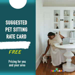 Suggested Pet Sitting Rate Card