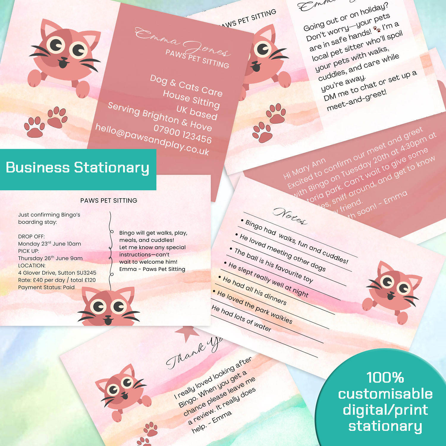 Cat 2 - (Cards)