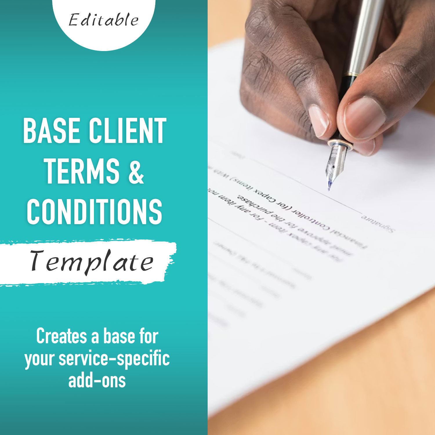 Base Client Terms and Conditions Agreement